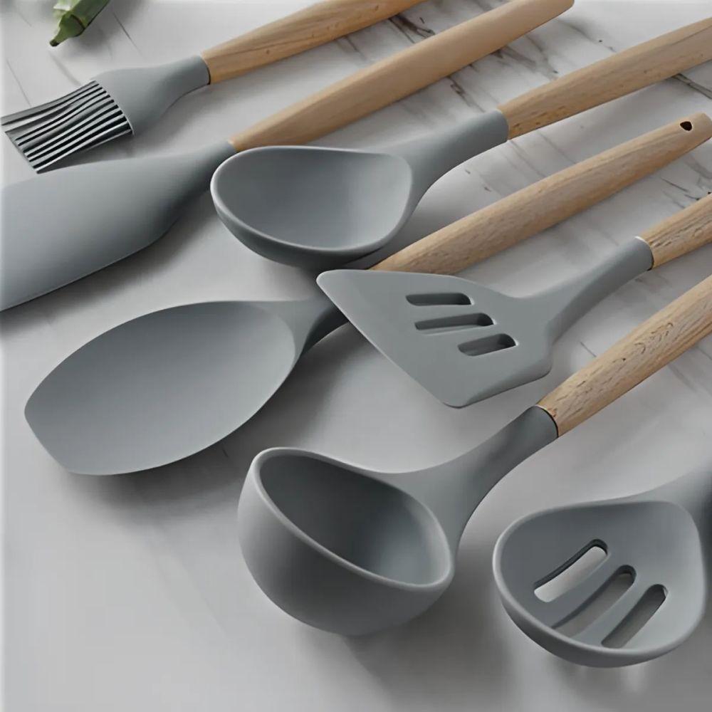 Kit Utensílios De Cozinha Jogo Completo 19 Peças - 4