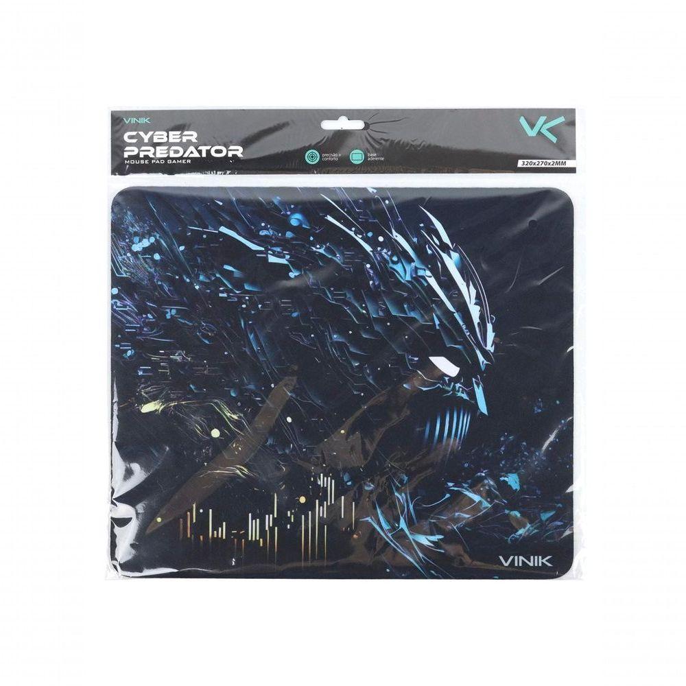 Mouse Pad Gamer Vinik Cyber Predator 320x270x2mm - Mpcp32 - 8