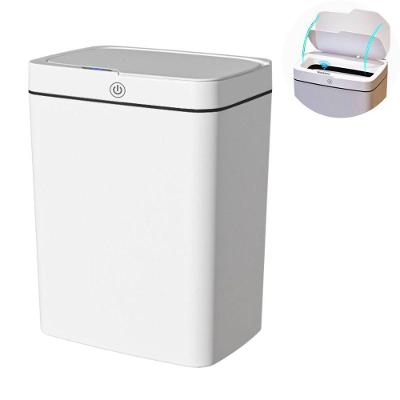 Lixeira Automática Retangular 14l Com Sensor - Moderna e Prática