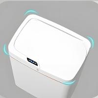 Lixeira Automática Retangular 14l Com Sensor - Moderna e Prática