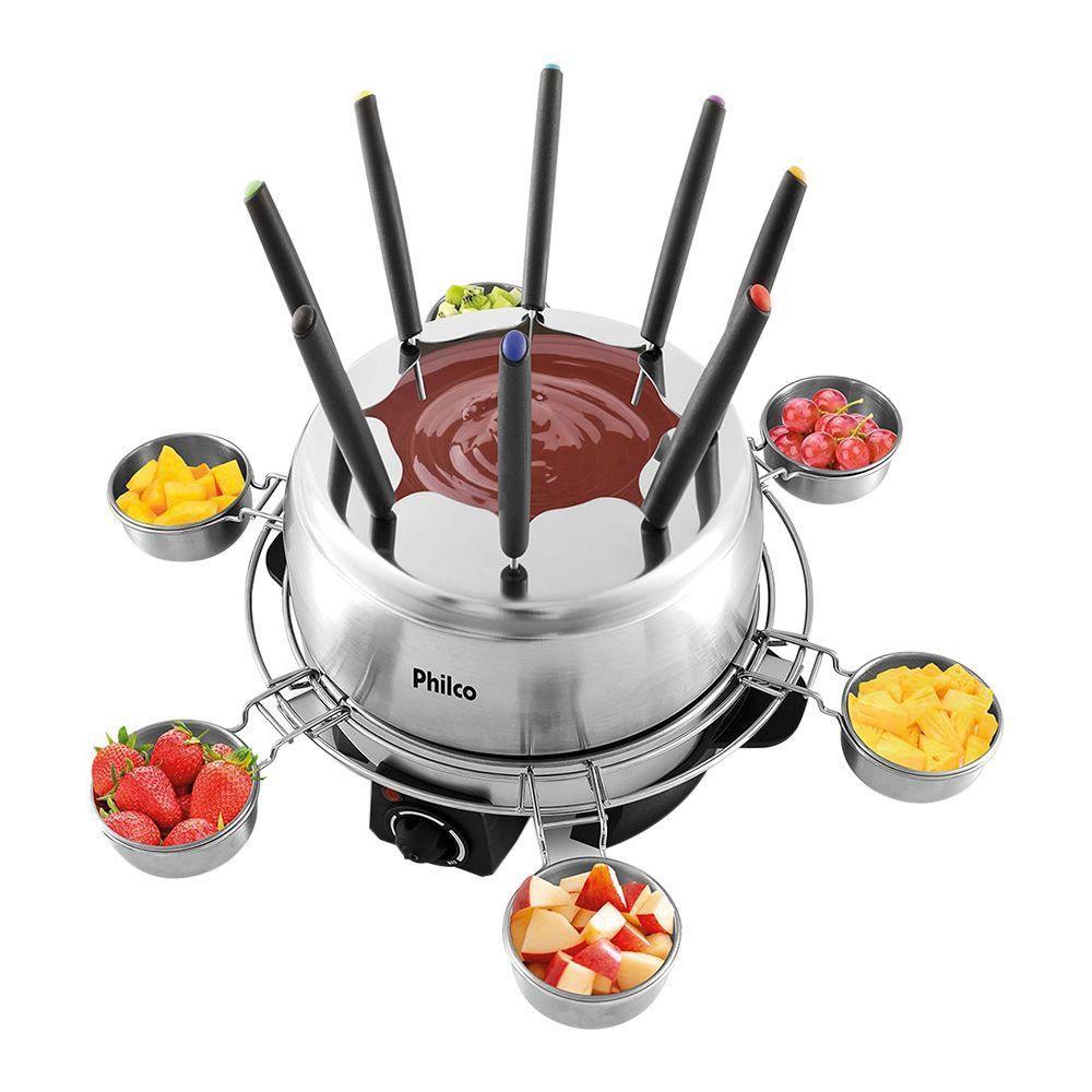 Panela Elétrica Para Fondue Philco Ppe03i 2,3l Inox 127v - 2