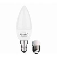 Lâmpada Vela Led C37 4w E14 3000k Autovolt - 1