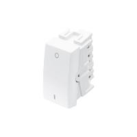 Módulo Interruptor Bipolar Simples Fame Habitat 20a Branco - 1