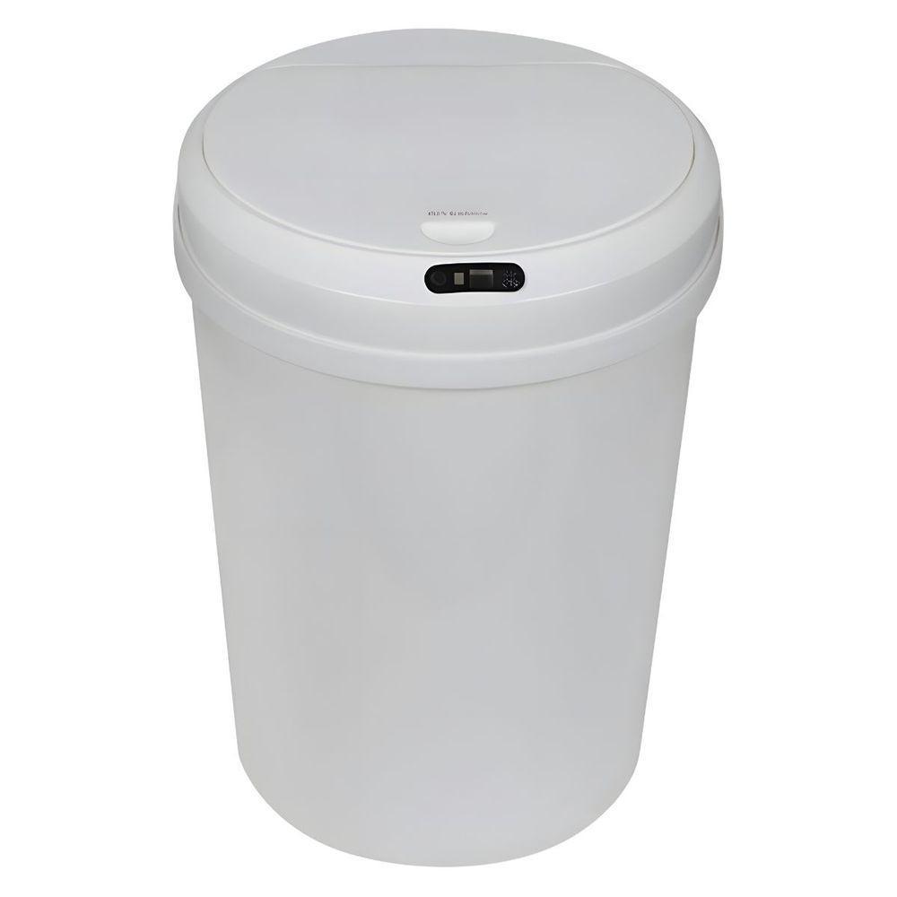Lixeira Automática Com Sensor 12l - Praticidade e Higiene branca - 1