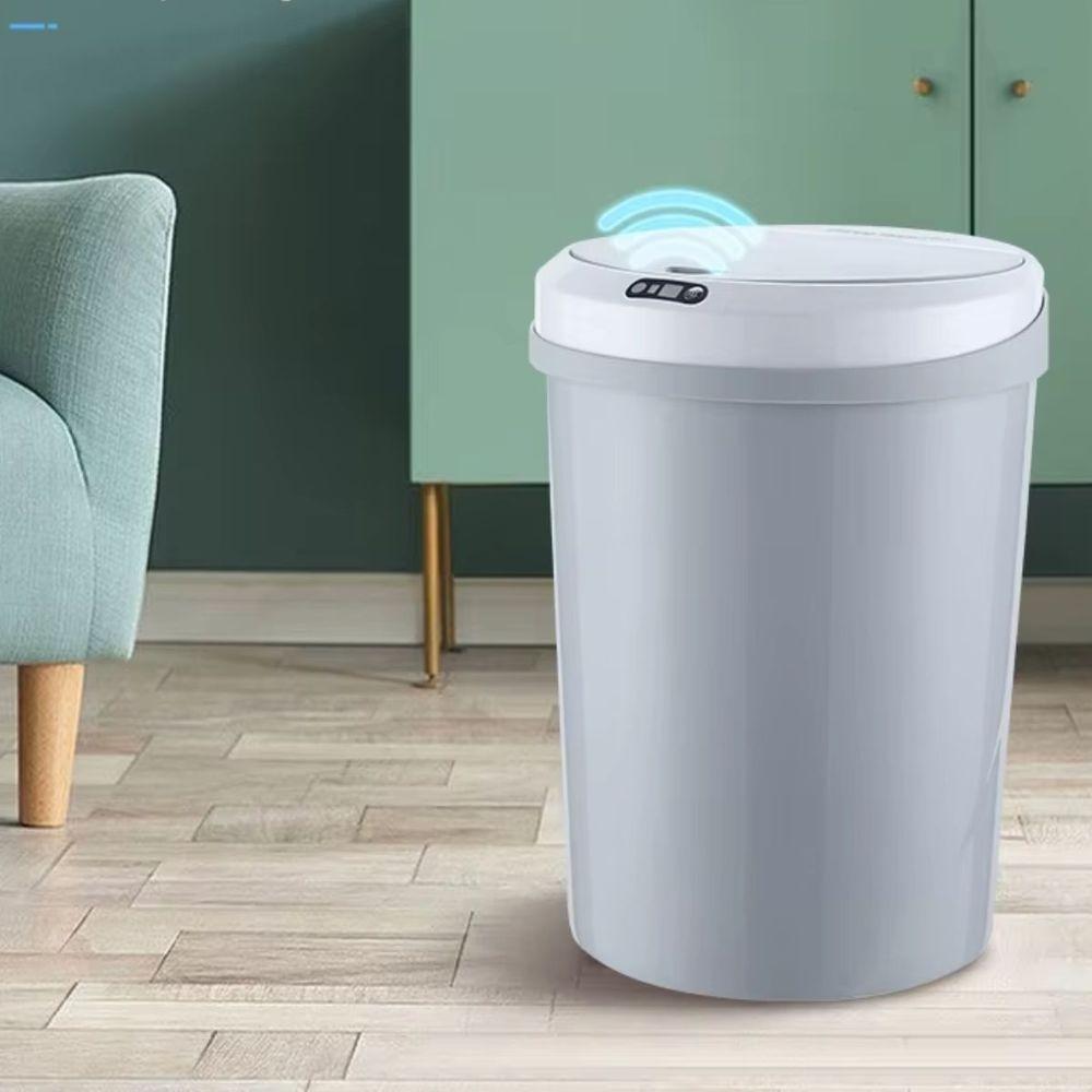 Lixeira Automática Com Sensor 12l - Praticidade e Higiene branca - 9