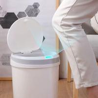 Lixeira Automática Com Sensor 12l - Praticidade e Higiene branca - 6