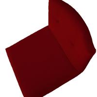Kit 08 Banquetas Luma Base De Ferro Sued Marsala D'classe Decor - 5