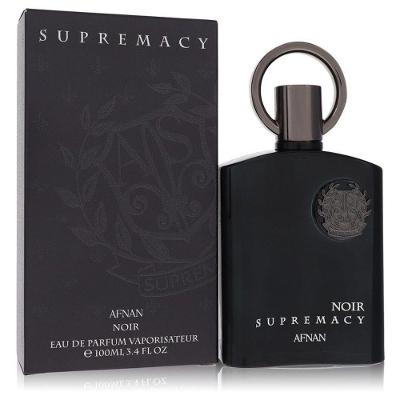 Perfume Colônia Masculina Supremacy Noir Afnan 100 Ml Eau De Parfum