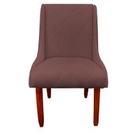 Kit 08 Cadeiras Para Sala De Jantar Lizz Pés Palito Veludo Rosê D'classe Decor - 2