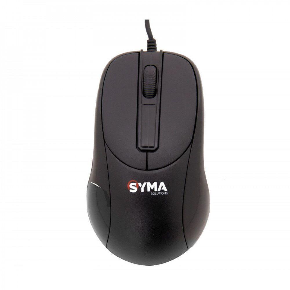 Mouse Usb Kmex/syma Optico Preto - 1
