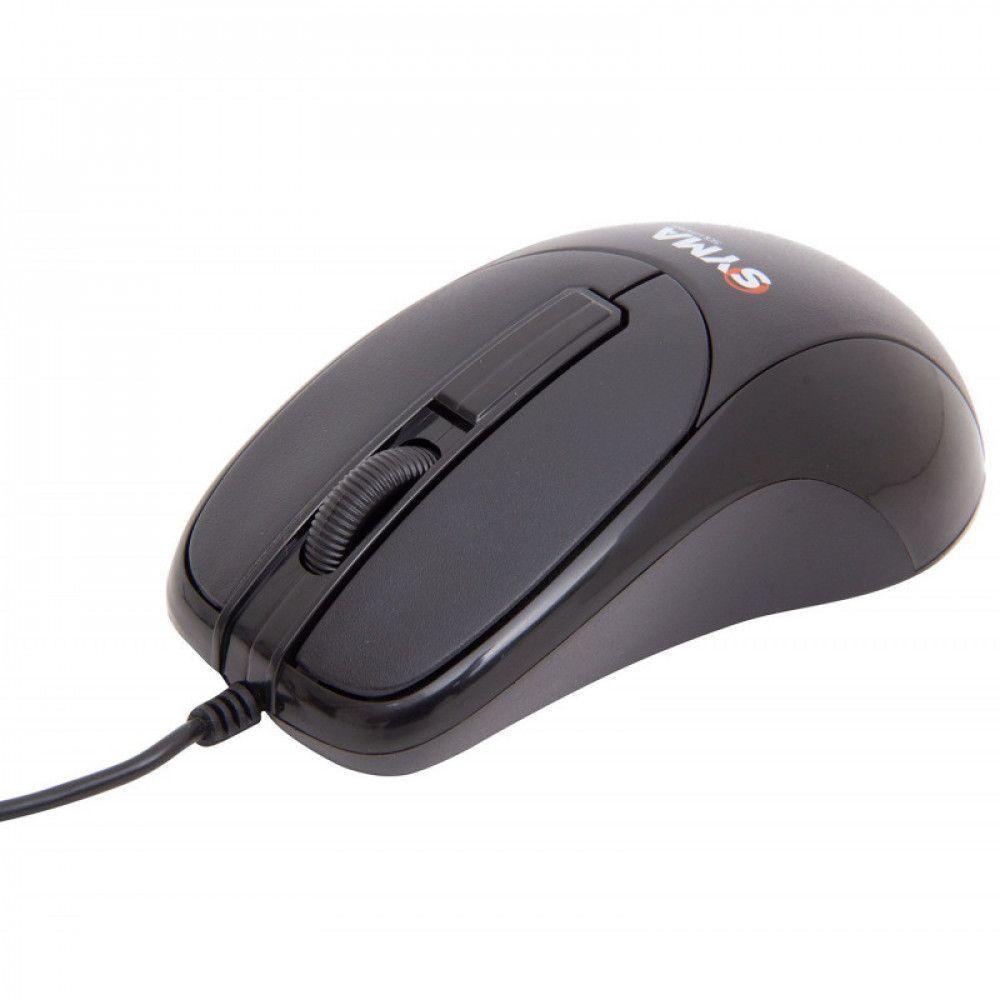 Mouse Usb Kmex/syma Optico Preto - 6