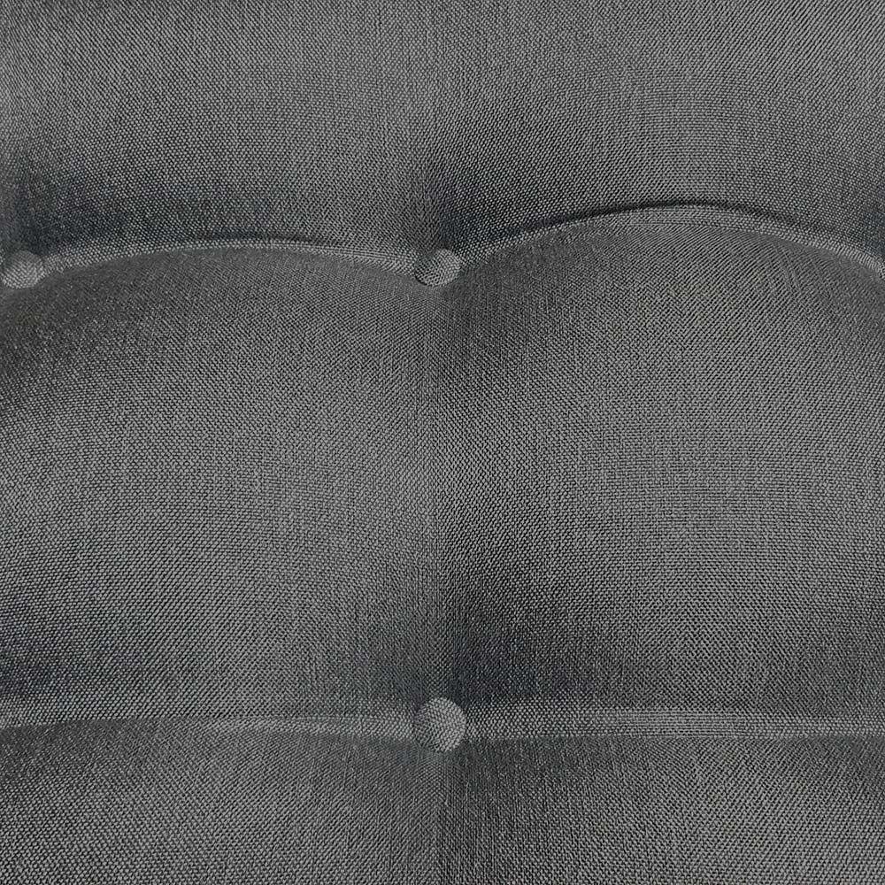 Puff Costela - élpis Móveis Linho Grafite - 3