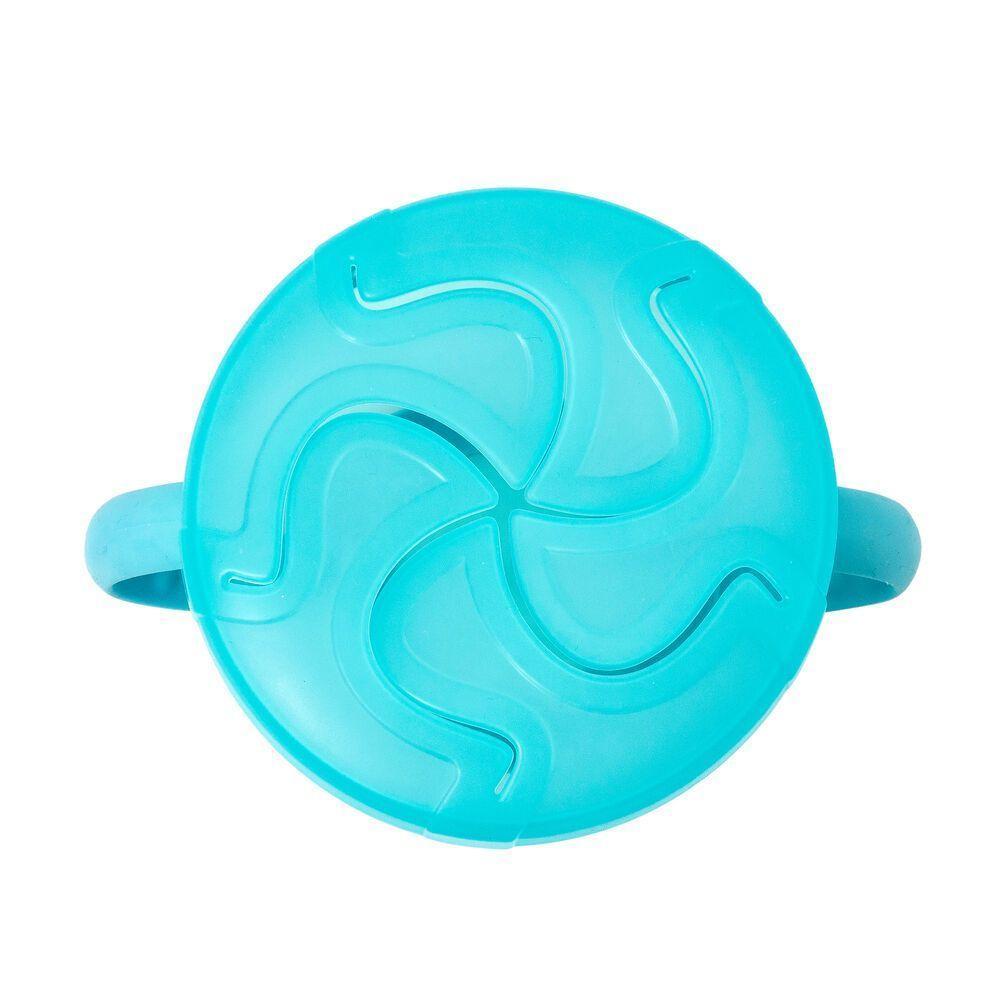 Porta Bolachas Snacks Smart Capacidade 300 Ml Alça Dupla Prático Cor Azul - 4