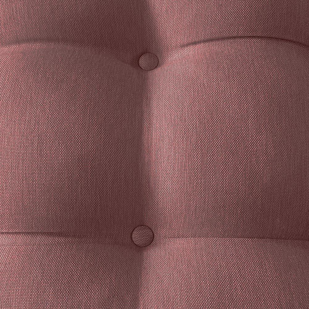 Poltrona Costela Com Puff Em Linho Ou Veludo - élpis Móveis Linho Rosê - 2