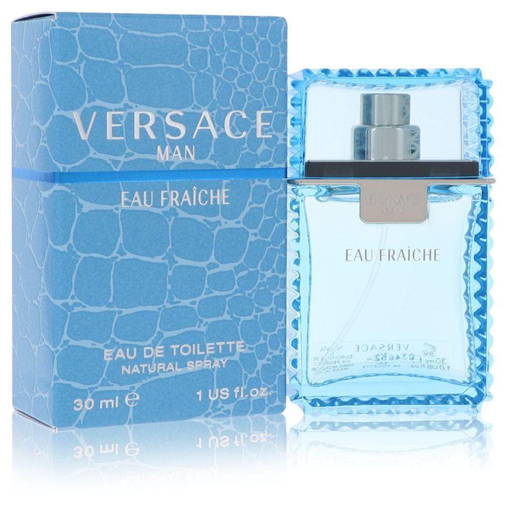 Perfume Masculino Man Blue Versace 50 Ml Fraiche Eau De Toilette - 1