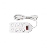 Protetor Eletronico C- 8 Tomadas Branco Epe 1008+ 3metros - 1