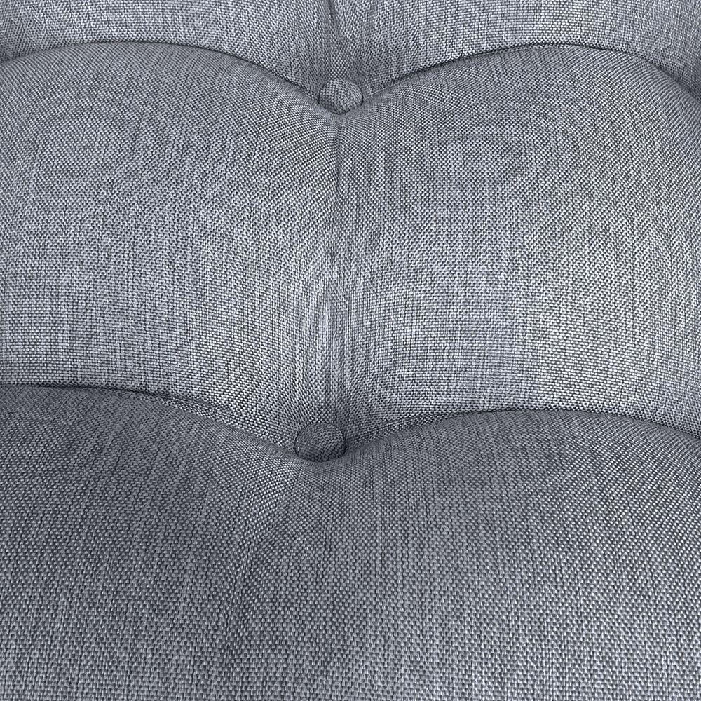 Puff Costela - élpis Móveis Linho Cinza - 3