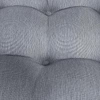 Puff Costela - élpis Móveis Linho Cinza - 3