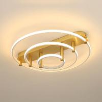 Plafon Skylight Listo 3106m Led Bivolt Branco-dourado - 1