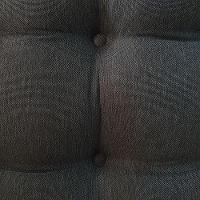 Poltrona Costela Com Puff Em Linho Ou Veludo - élpis Móveis Linho Grafite - 2