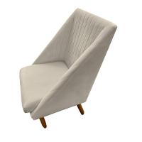 Kit 08 Cadeiras Para Sala De Jantar Ana Pés Palito Suede Bege- D'classe Decor - 3