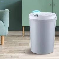Lixeira Automática Com Sensor 12l - Praticidade e Higiene cinza - 8