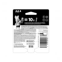 Pilha Alcalina 1,5v Aa Mn1500 (com 8 Pilhas) - 2