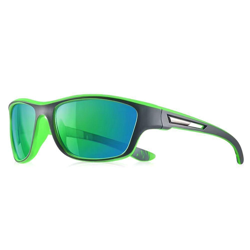 Óculos De Sol Para Homens Armação Leve Lentes Polarizadas Com Uv400 Verde - 1