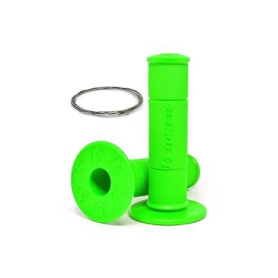 Manopla Biker Diamond Grip Verde Claro