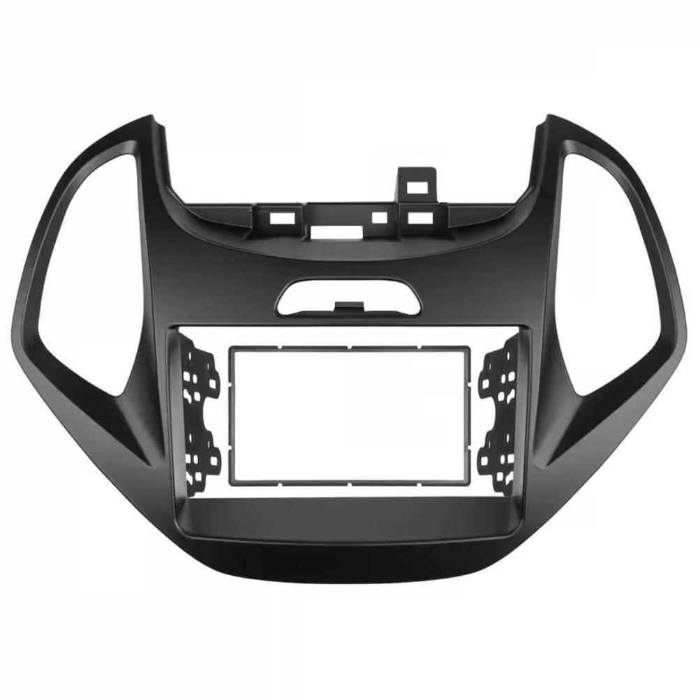 Central Multimídia 2 Din Mp5 Ford Ka Câmera Moldura Tela Pt - 5