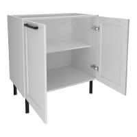 Balcão De Cozinha Em Mdf Com 2 Portas 80cm Multimóveis Cr20428 Branco - 4