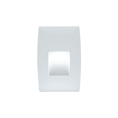 Balizador Taschibra Cine De Embutir Led 2w Bivolt Branco 6500k Luz Branca 15060107