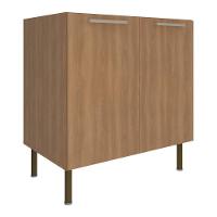 Balcão De Cozinha Com 2 Portas 80cm Multimóveis Cr20424 Freijó - 1