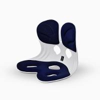 Almofada De Apoio Lombar Cadeira Correção De Coluna G - Azul - 1