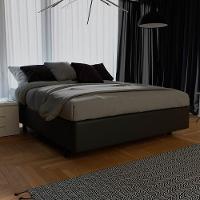 Base Box Para Cama Viúva 128x188cm Liz S05 Sintético Cinza - Mpozenato - 2