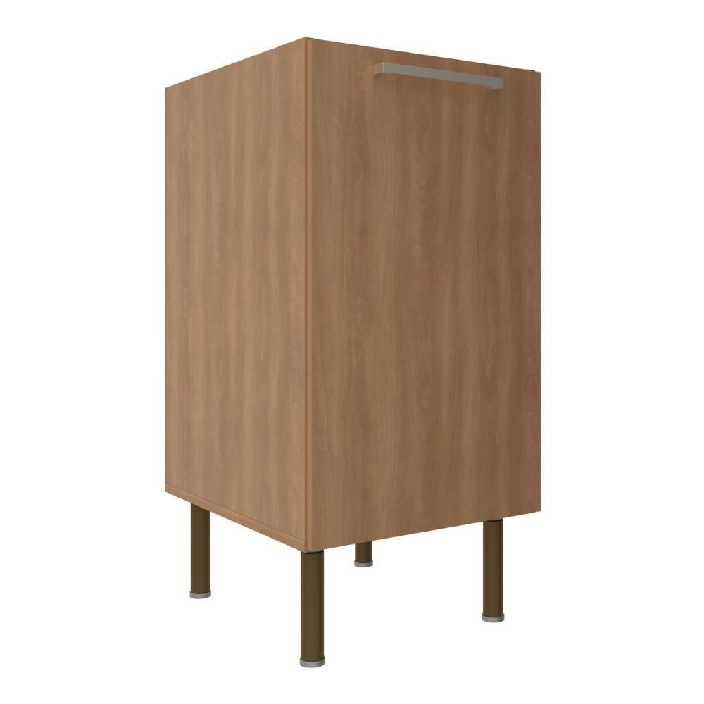 Balcão De Cozinha Com 1 Porta 40cm Multimóveis Cr20422 Freijó - 1