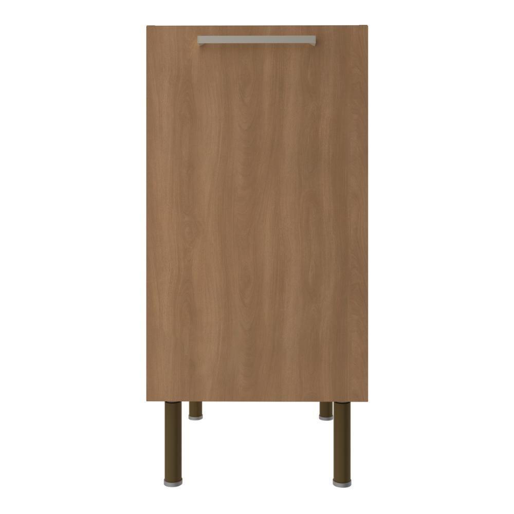 Balcão De Cozinha Com 1 Porta 40cm Multimóveis Cr20422 Freijó - 5