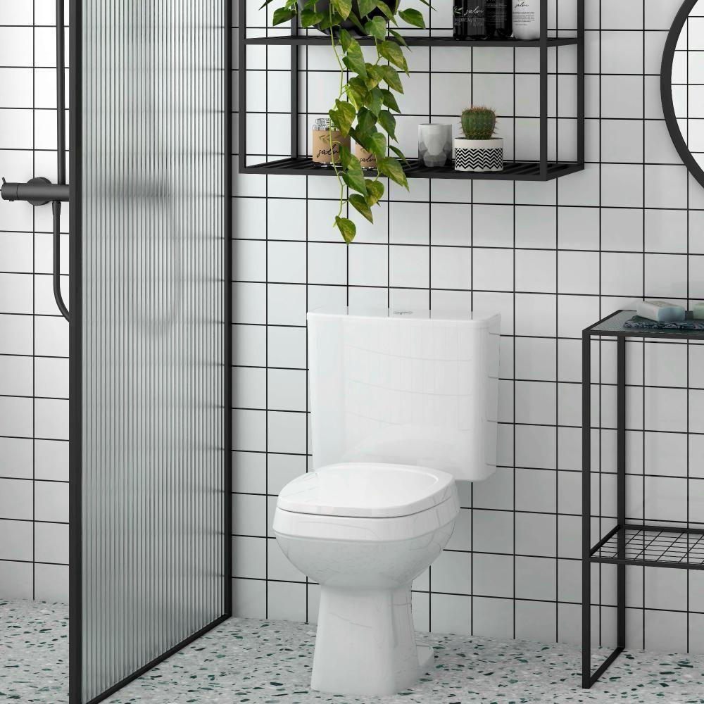 Assento Sanitário Polipropileno Soft Close City Branco Para Vaso Celite - 4