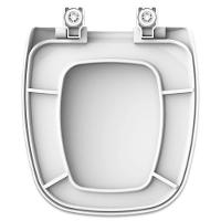 Assento Sanitário Polipropileno Soft Close City Branco Para Vaso Celite - 3