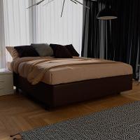 Base Box Para Cama Casal 138x188cm Liz S05 Sintético Marrom - Mpozenato - 2