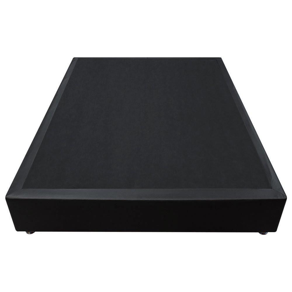 Base Box Para Cama Viúva 128x188cm Liz S05 Sintético Preto - Mpozenato - 5