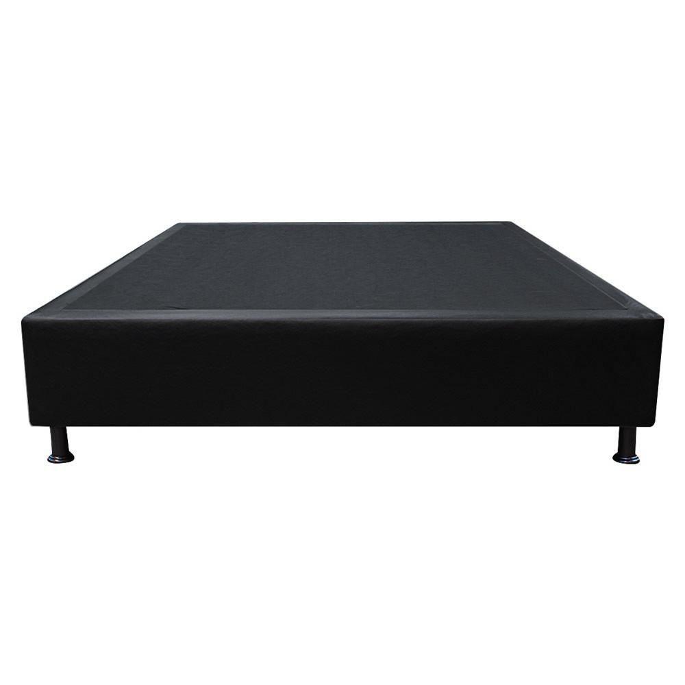 Base Box Para Cama Viúva 128x188cm Liz S05 Sintético Preto - Mpozenato - 6