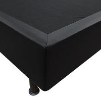 Base Box Para Cama Viúva 128x188cm Liz S05 Sintético Preto - Mpozenato - 3