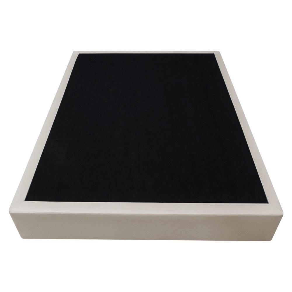 Base Box Para Cama Viúva 128x188cm Liz S05 Sintético Bege - Mpozenato - 4