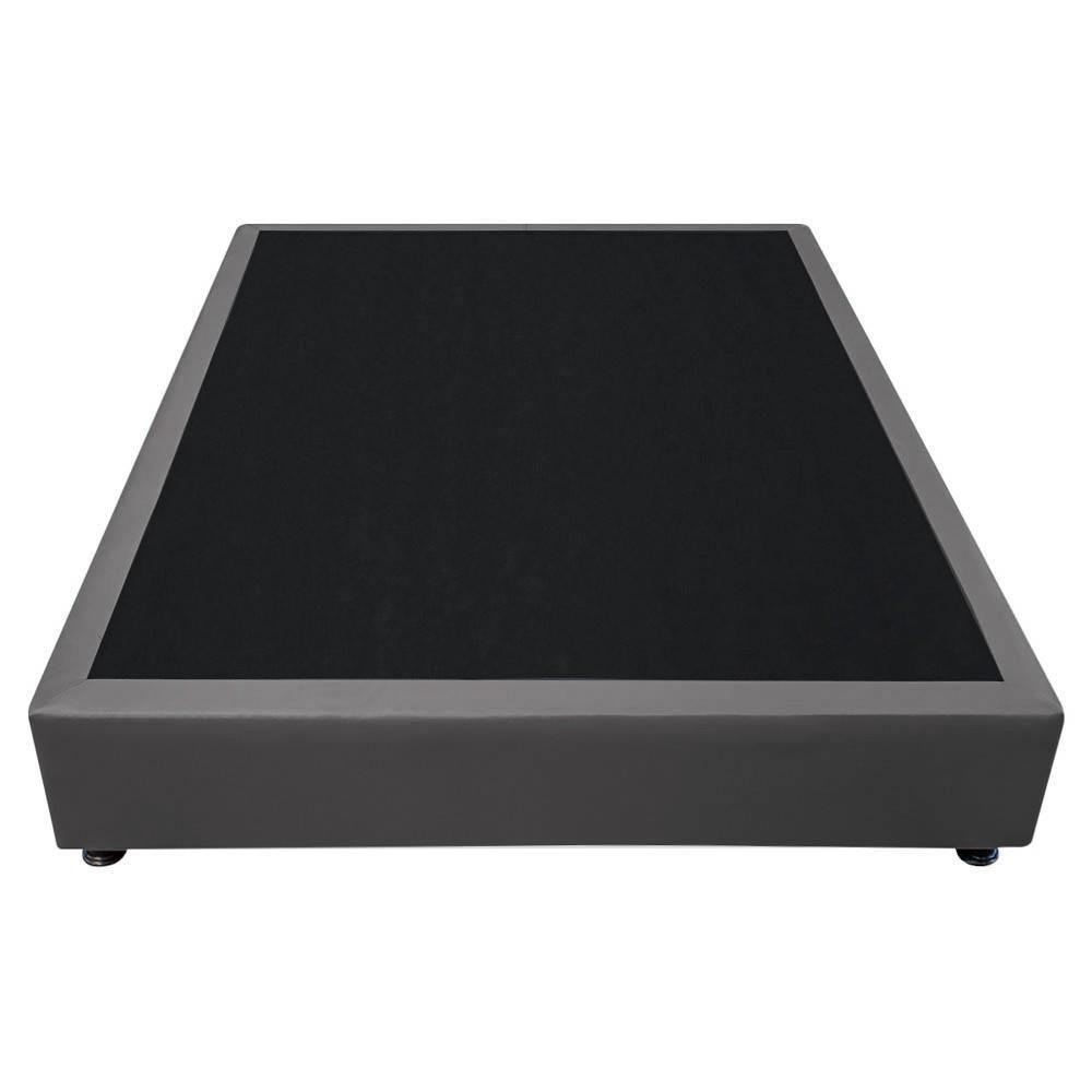 Base Box Para Cama Casal 138x188cm Liz S05 Sintético Cinza - Mpozenato - 5