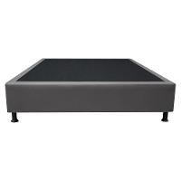 Base Box Para Cama Casal 138x188cm Liz S05 Sintético Cinza - Mpozenato - 6