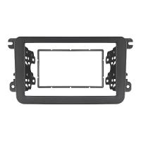 Central Multimídia 2 Din Mp5 Tiguan Câmera Moldura Tela Pt - 5