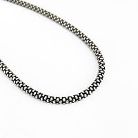 Corrente Pipoca 2,8mm Prata De Bali 925 - 3