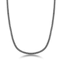 Corrente Pipoca 2,8mm Prata De Bali 925 - 1