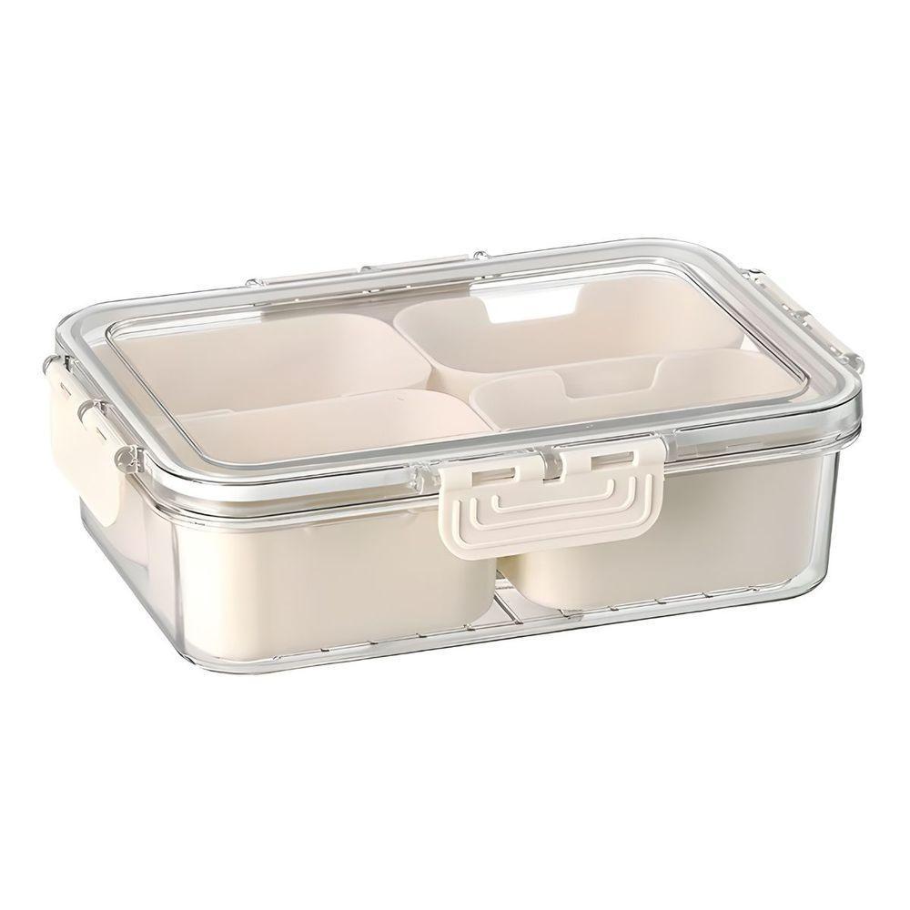 Cesto Organizador Com Tampa Para Geladeira - Empilhável e Versátil - 9